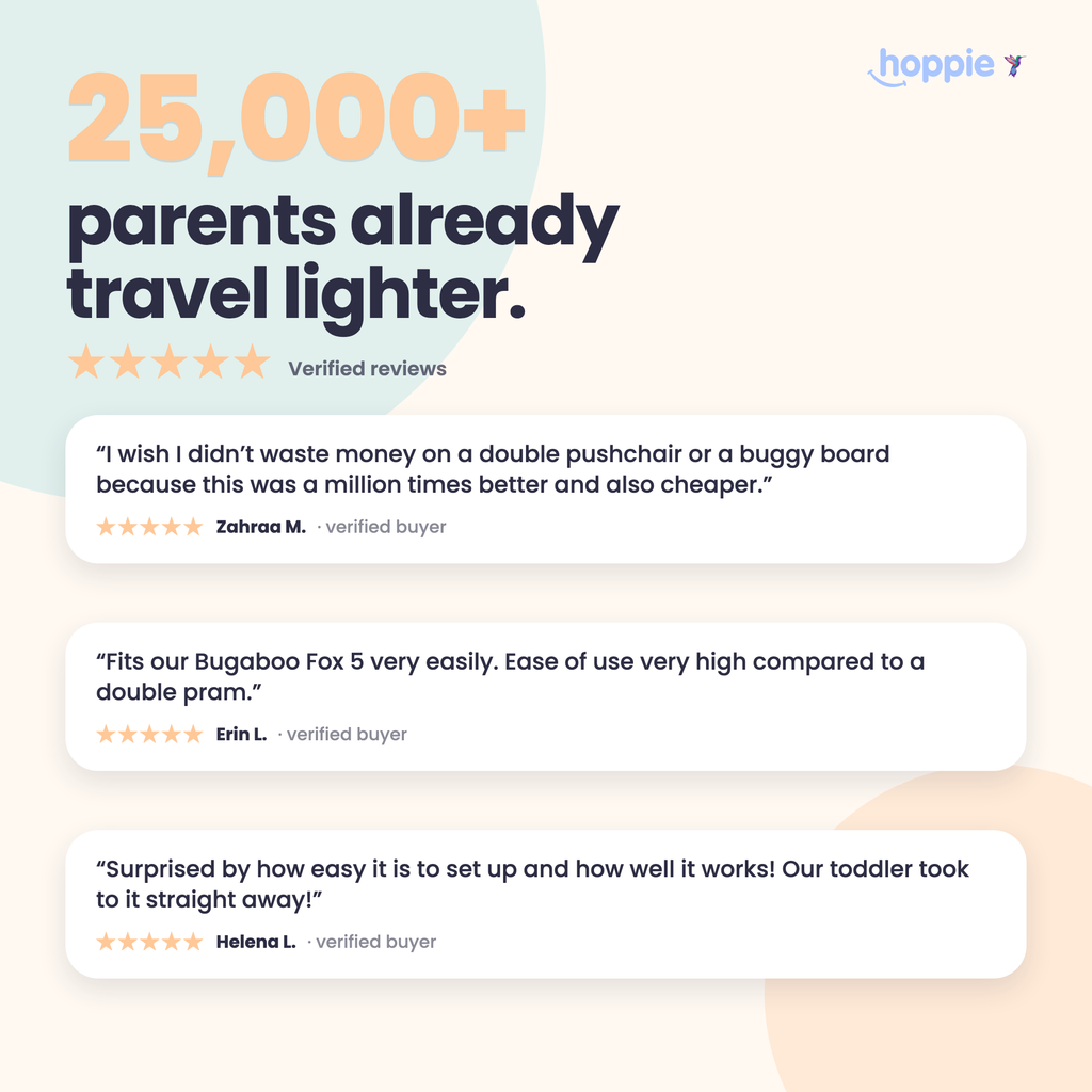 Hoppie – The Smart Extra Seat for Your Second Child