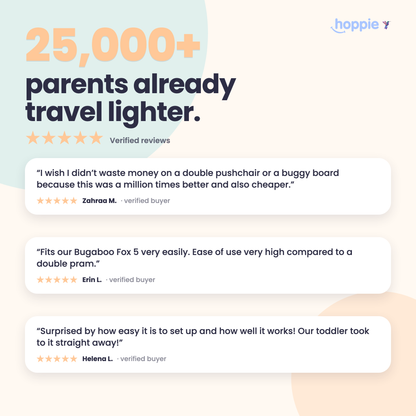 Hoppie – The Smart Extra Seat for Your Second Child