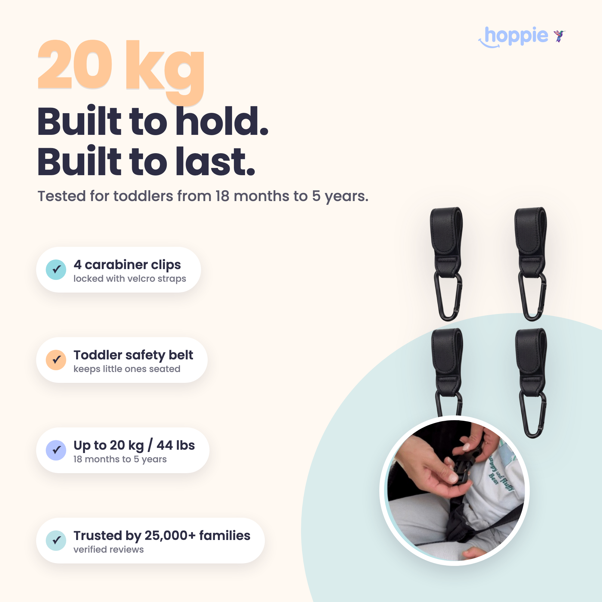 Hoppie – The Smart Extra Seat for Your Second Child